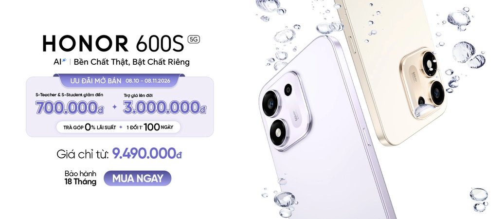 HONOR 600S — ưu đãi mới